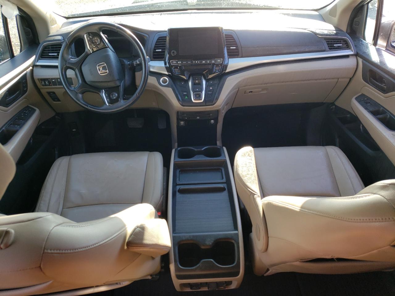 2019 Honda Odyssey VIN 5FNRL6H75KB017979 Copart auction photo, front end damage thumbnail 8