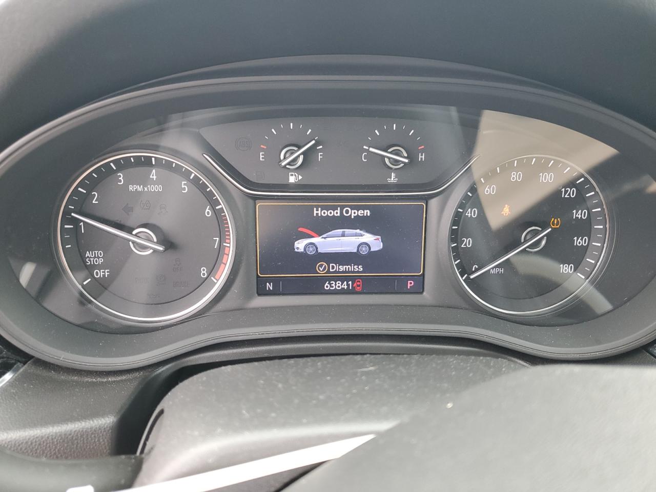 2019 Buick Regal VIN W04GV8SX8K1007343 Copart auction photo, front end / undercarriage damage thumbnail 9