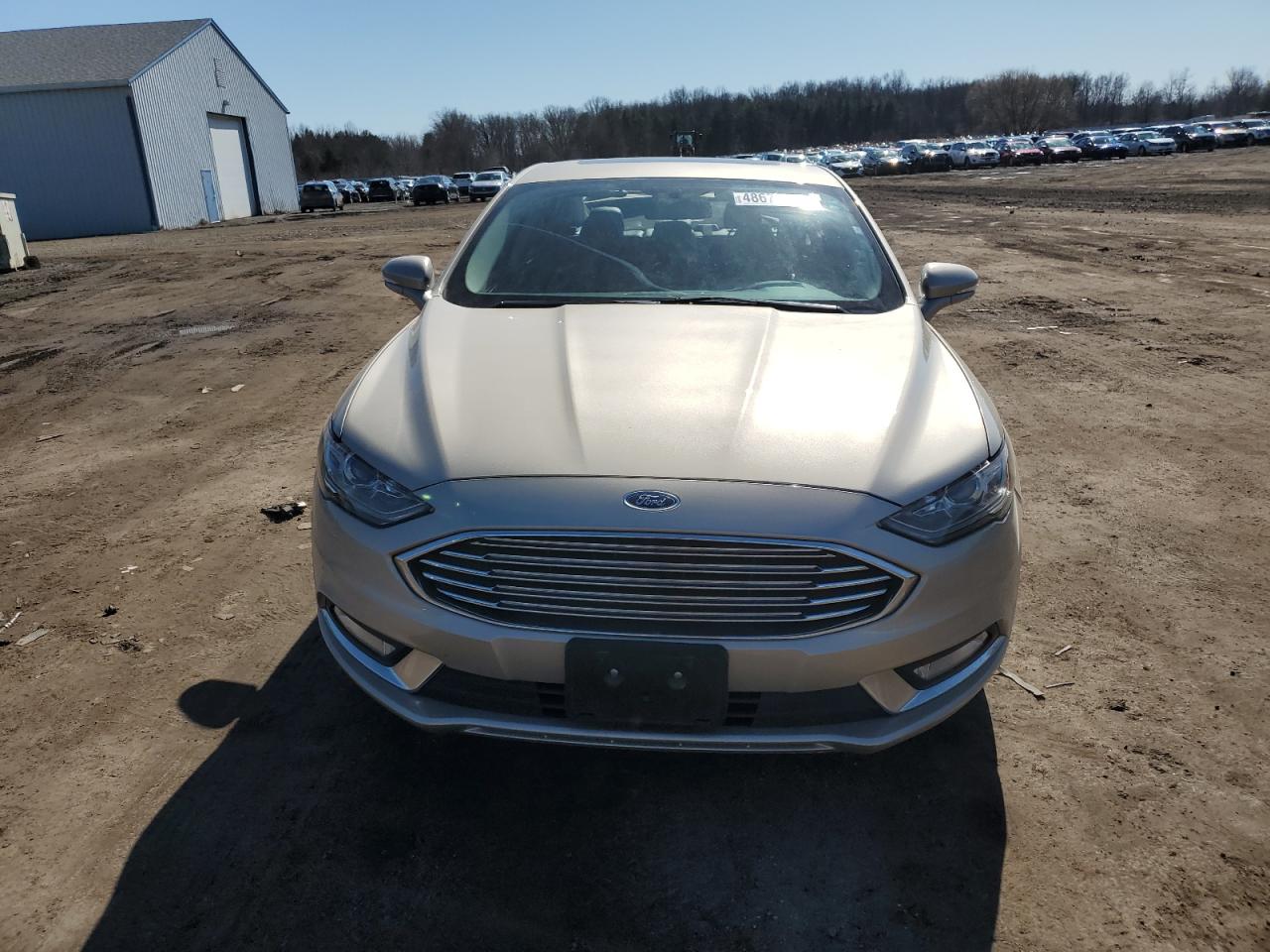 2017 Ford Fusion VIN 3FA6P0HD7HR328370 Copart auction photo, rear end damage thumbnail 5