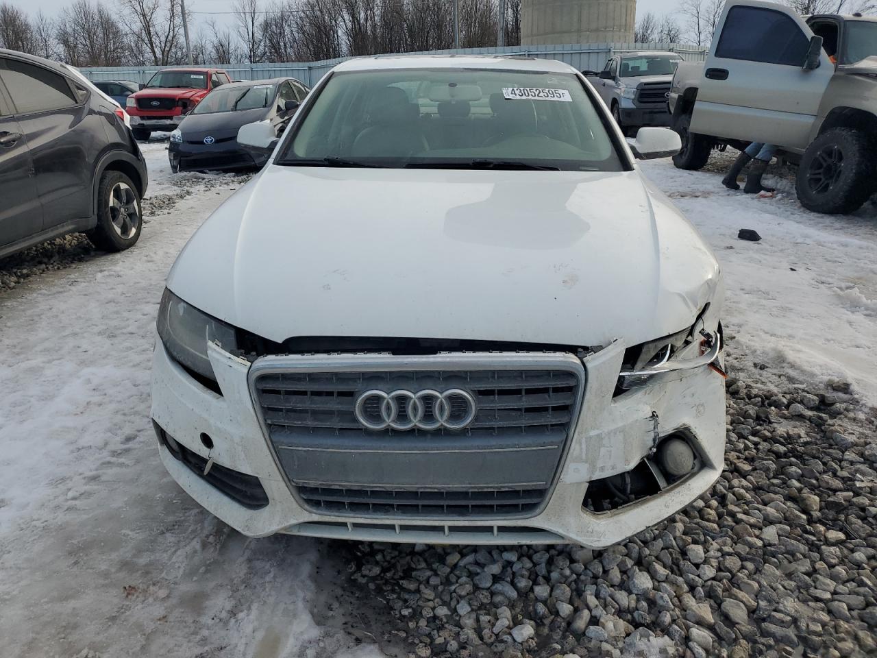 2010 Audi A4 VIN WAUAFAFL5AN026962 Copart auction photo, front end damage thumbnail 5