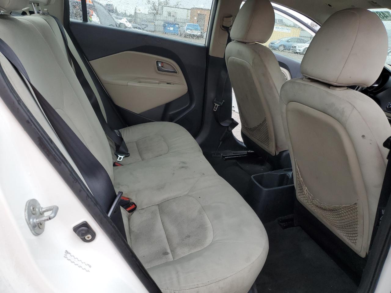2013 KIA Rio VIN KNADM4A32D6109789 Copart auction photo, vandalism / side damage thumbnail 10