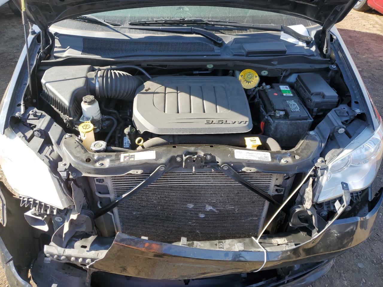 2019 Dodge Caravan VIN 2C4RDGCG5KR774931 Copart auction photo, all over damage thumbnail 12