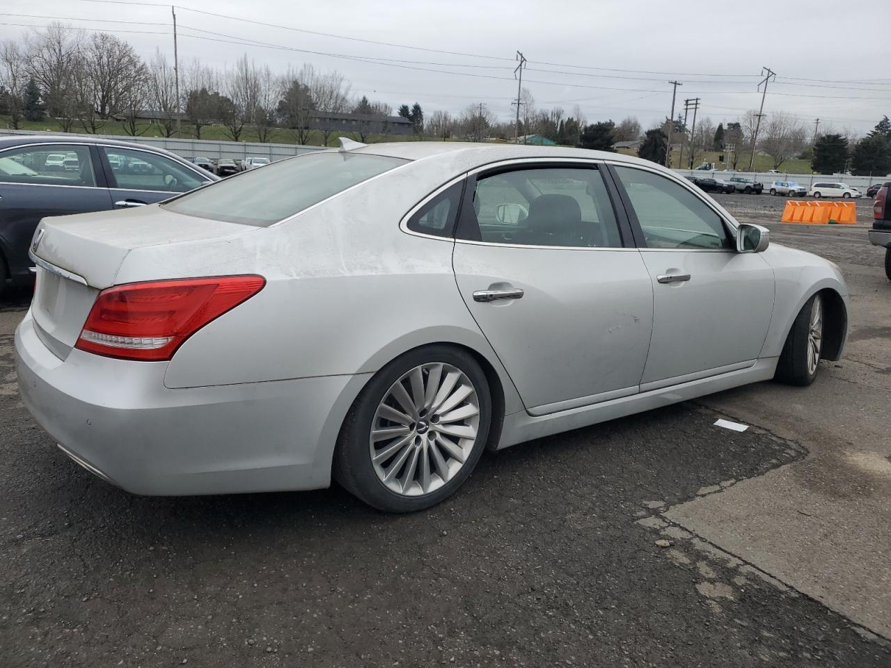 2014 Hyundai Equus VIN KMHGH4JH8EU082347 Copart auction photo, normal wear damage thumbnail 3