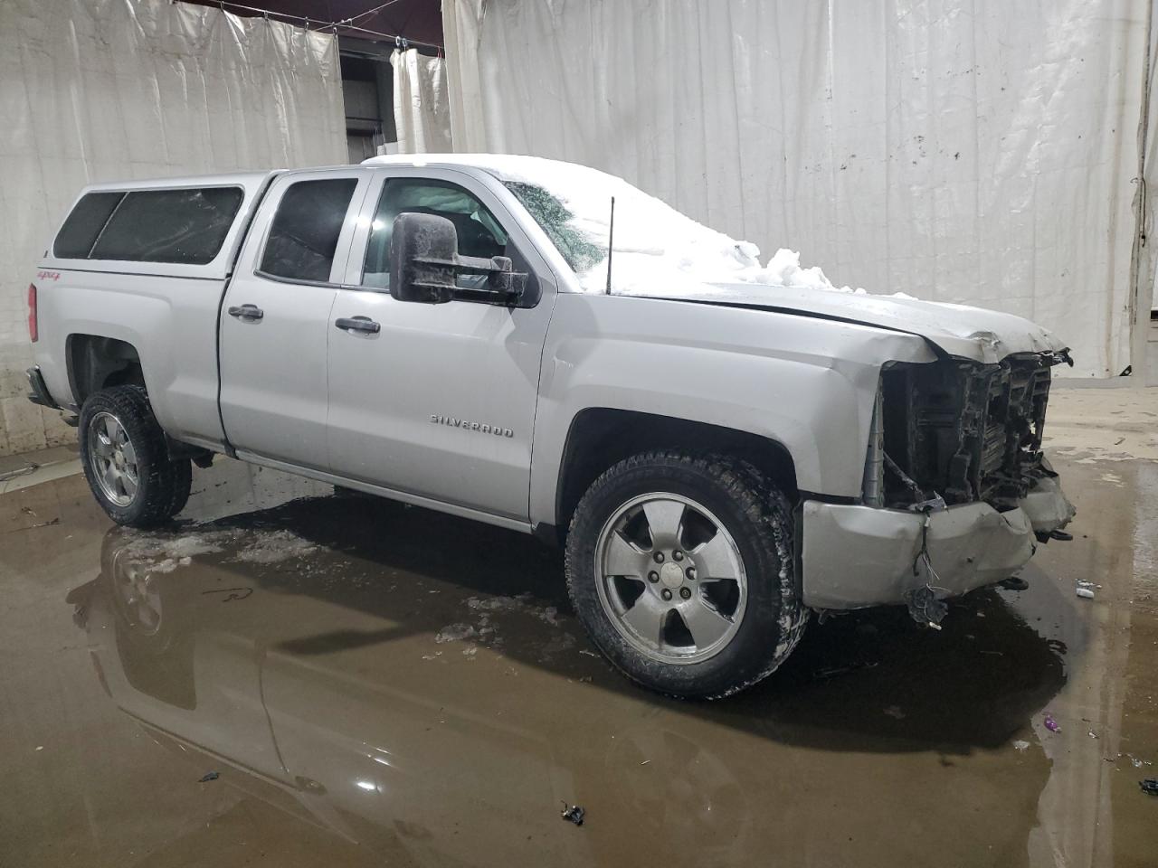 2017 Chevrolet Silverado VIN 1GCVKPEC9HZ366591 Copart auction photo, front end damage thumbnail 4