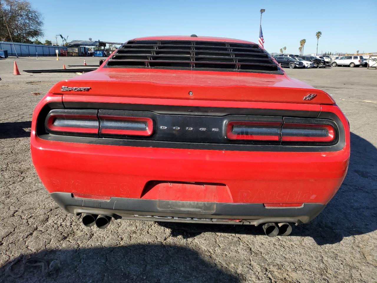 2019 Dodge Challenger VIN 2C3CDZGG1KH759980 Copart auction photo, front end / minor dent/scratches damage thumbnail 6