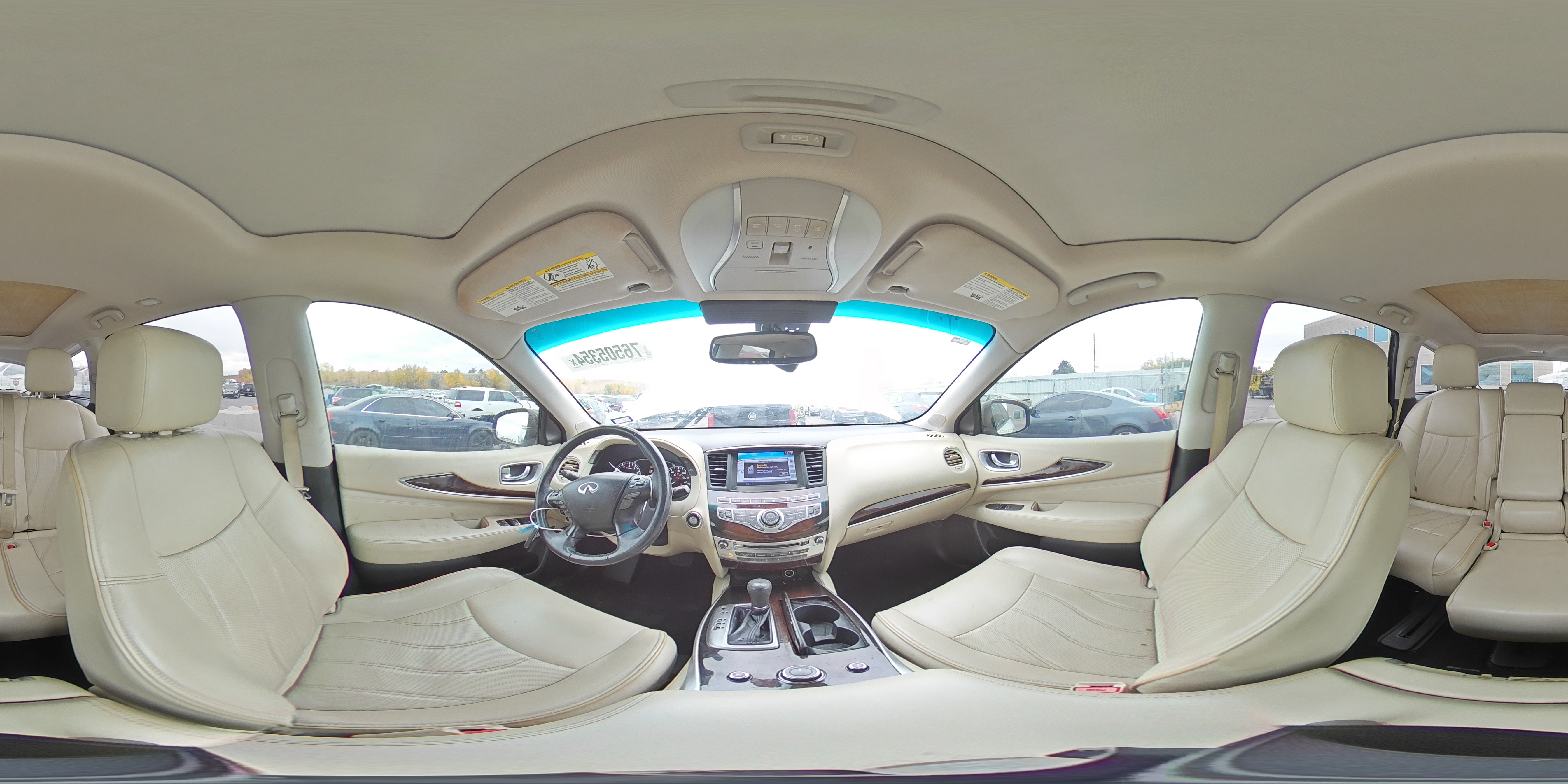 2015 Infiniti QX60 VIN 5N1AL0MM1FC529923 Copart auction photo, front end damage thumbnail 15