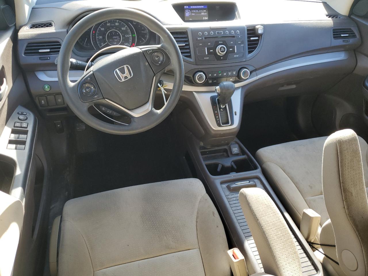 2014 Honda CR-V VIN 2HKRM4H55EH620159 Copart auction photo, front end damage thumbnail 8