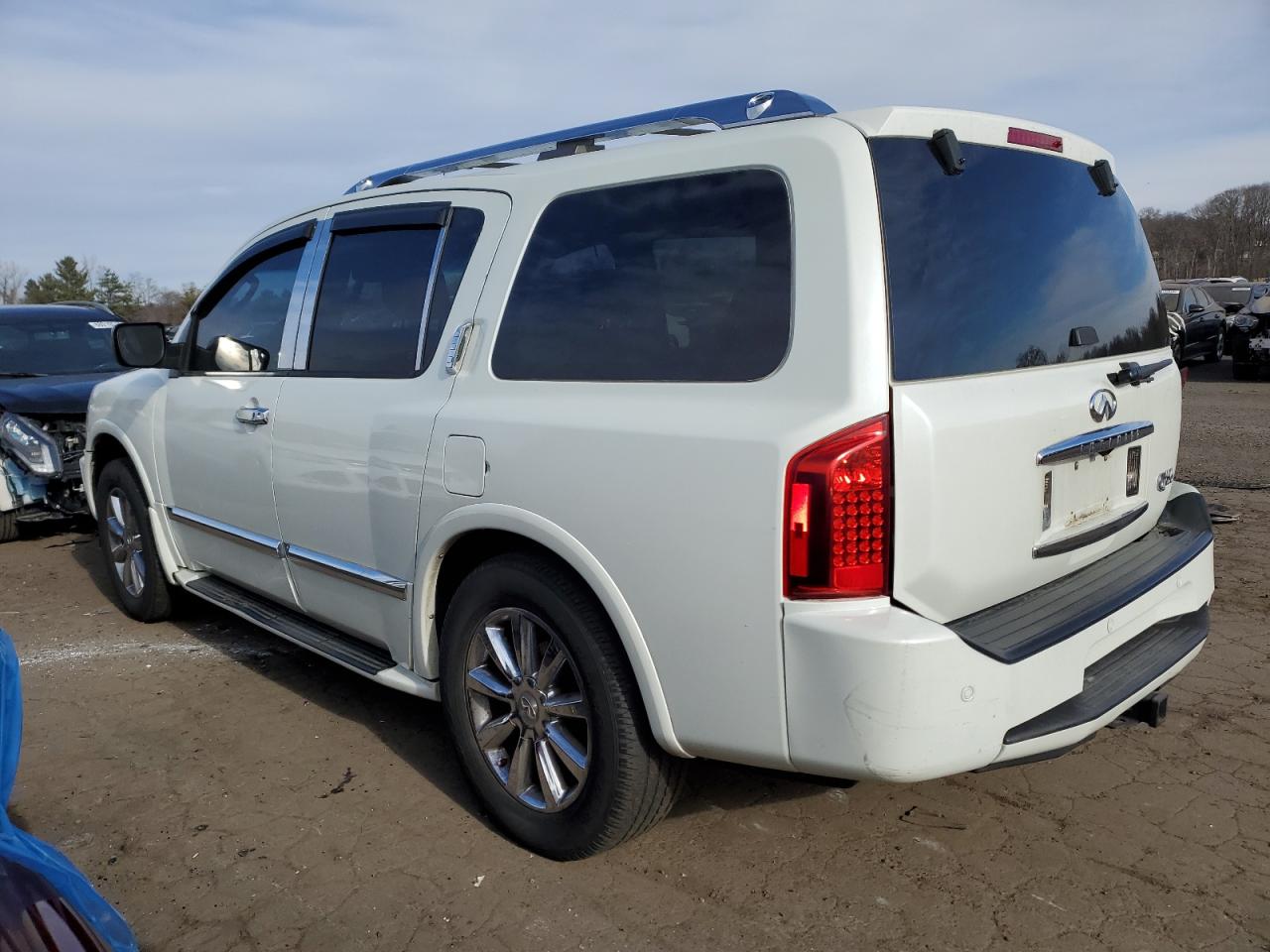 2009 Infiniti QX56 VIN 5N3AA08C29N904077 Copart auction photo, front end / rear end damage thumbnail 2