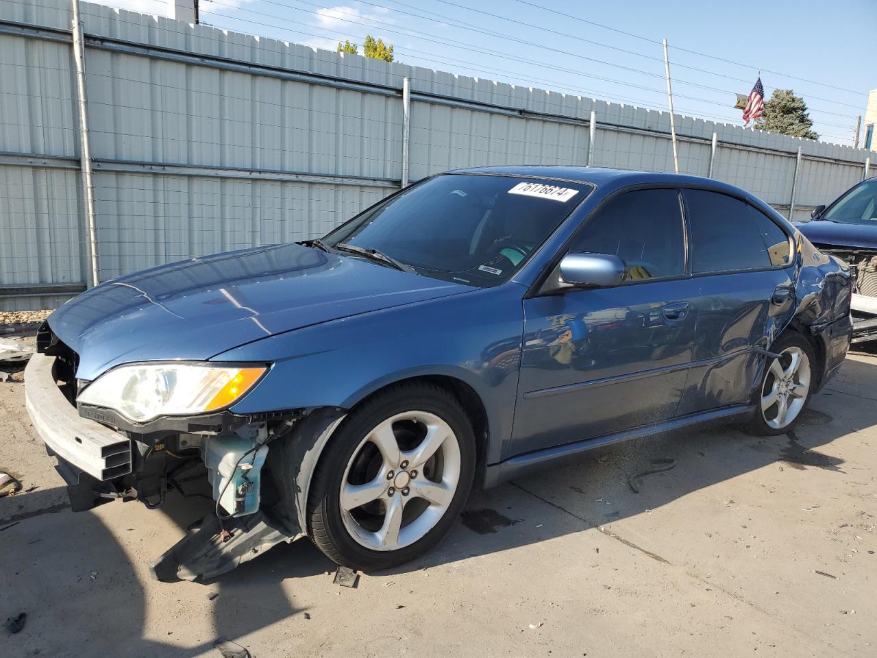 2009 Subaru Legacy VIN 4S3BL616097219129