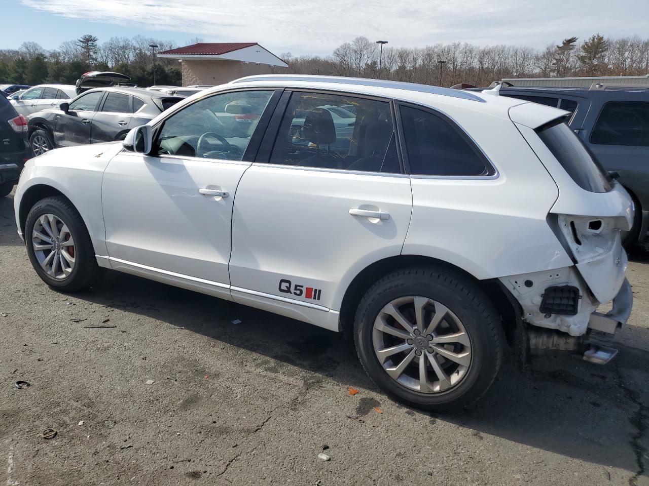 2013 Audi Q5 VIN WA1CFAFP8DA029262 Copart auction photo, rear end damage thumbnail 2