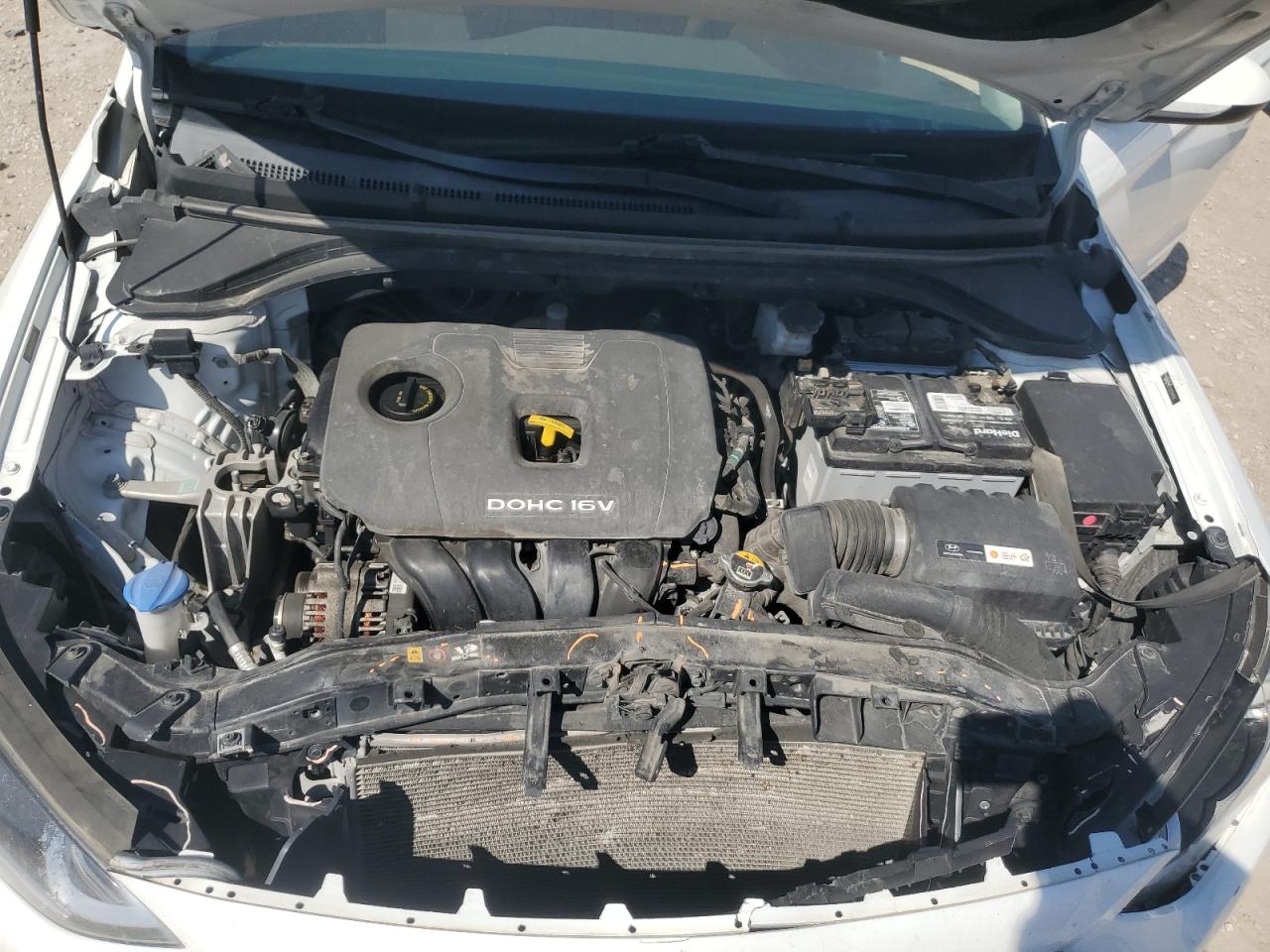 2018 Hyundai Elantra VIN 5NPD84LF8JH294950 Copart auction photo, front end damage thumbnail 11