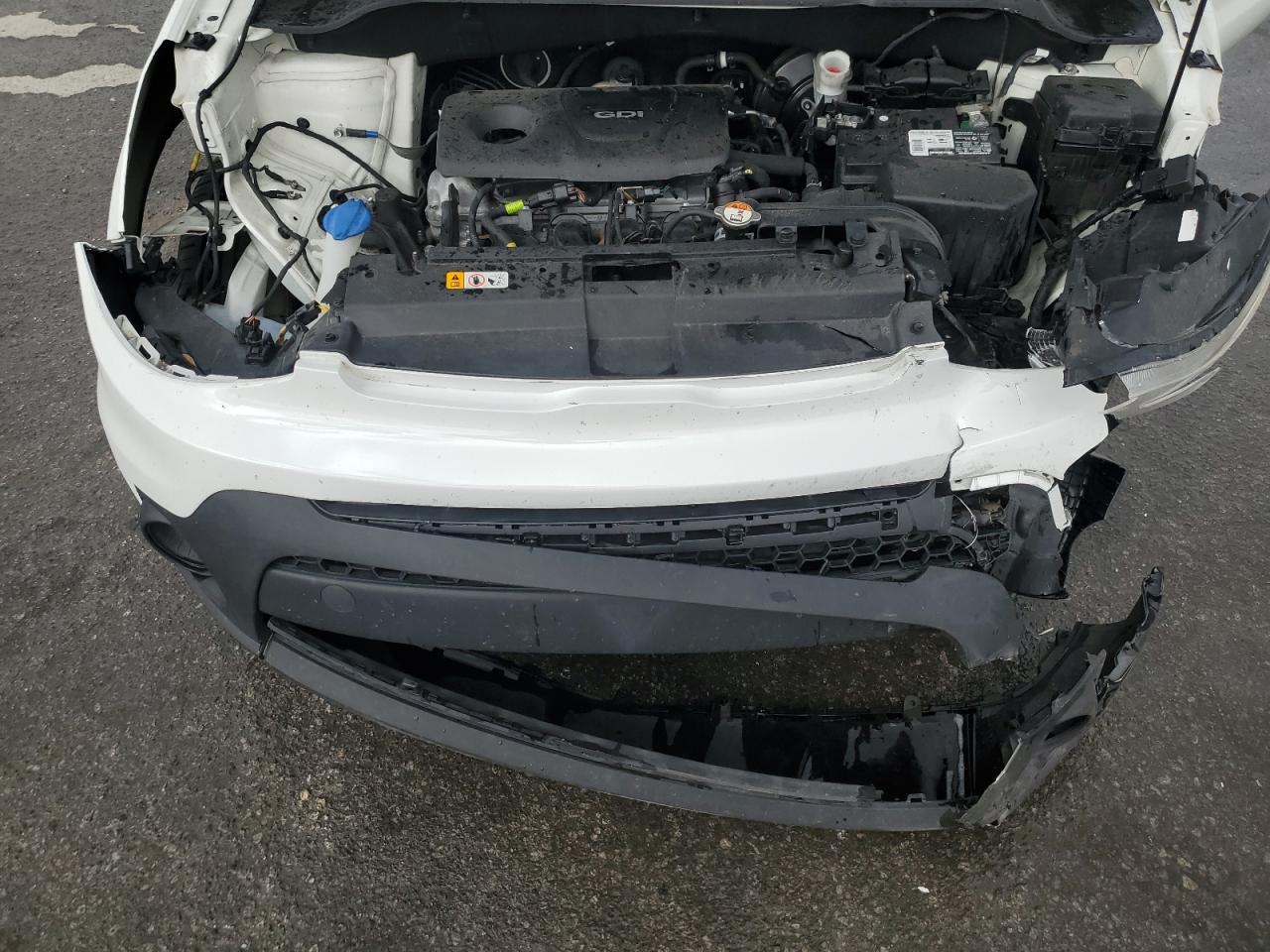 2018 KIA Soul VIN KNDJN2A26J7574354 Copart auction photo, front end / side damage thumbnail 14