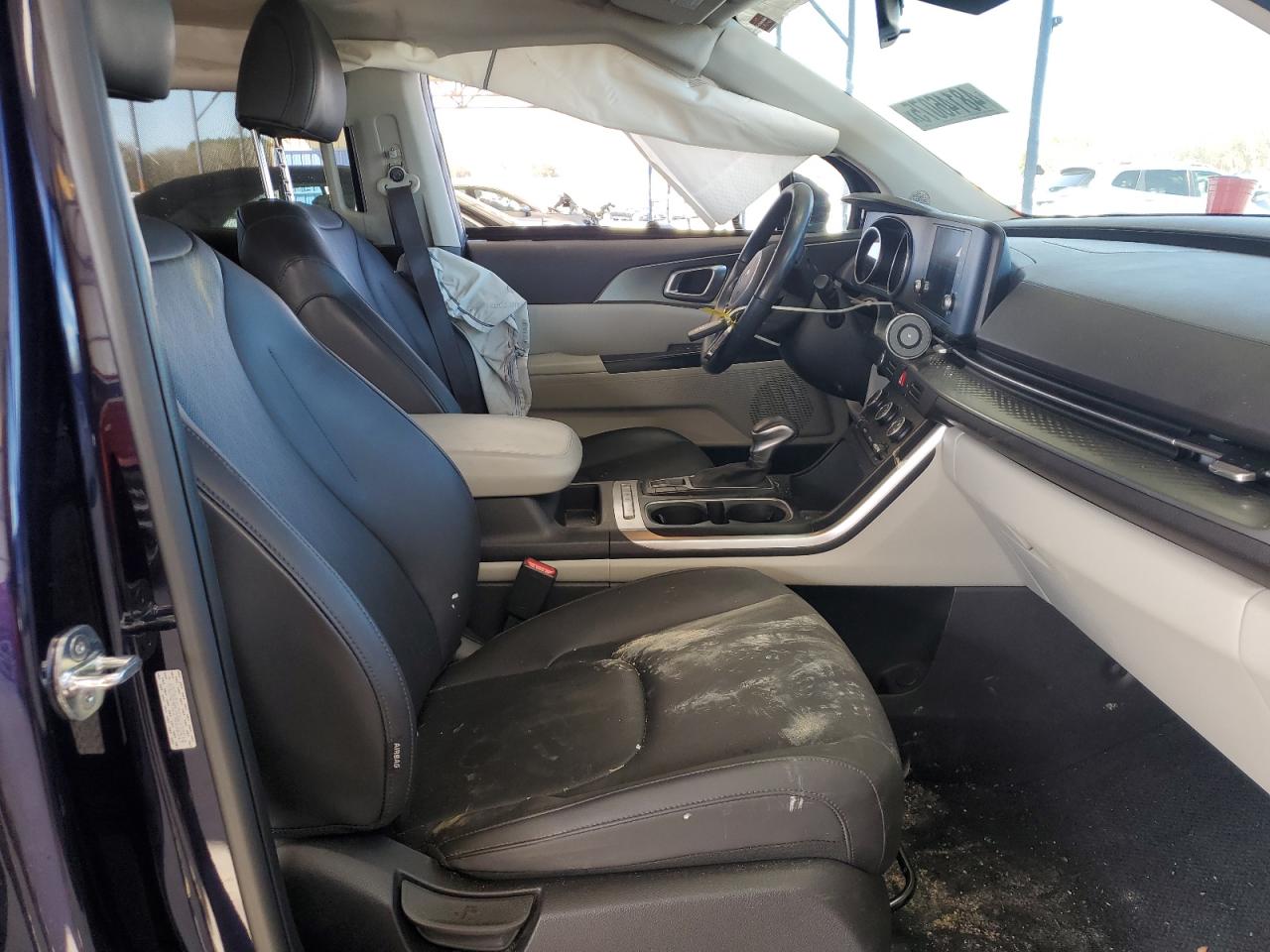 2022 KIA Carnival VIN KNDNB4H35N6132519 Copart auction photo, side damage thumbnail 7