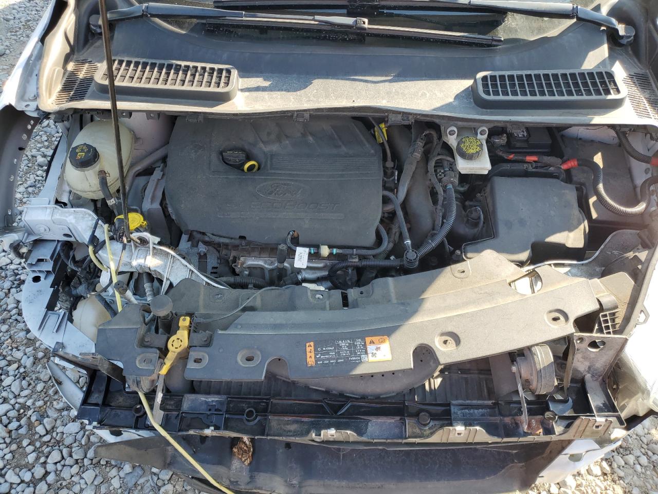 2017 Ford Escape VIN 1FMCU9GD8HUC68373 Copart auction photo, front end damage thumbnail 12