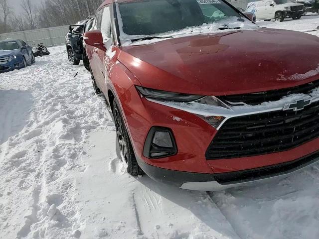 2022 Chevrolet Blazer VIN 3GNKBHR49NS128168 Copart auction photo, front end / side damage thumbnail 12