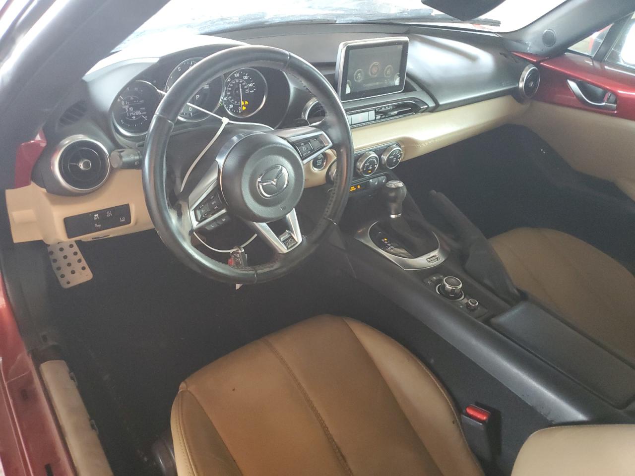 2016 Mazda MX-5 VIN JM1NDAD78G0101045 Copart auction photo, rear end damage thumbnail 8