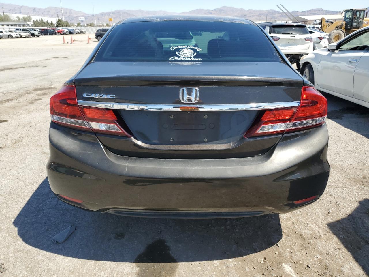 2013 Honda Civic VIN 19XFB2F53DE243463 Copart auction photo, front end damage thumbnail 6