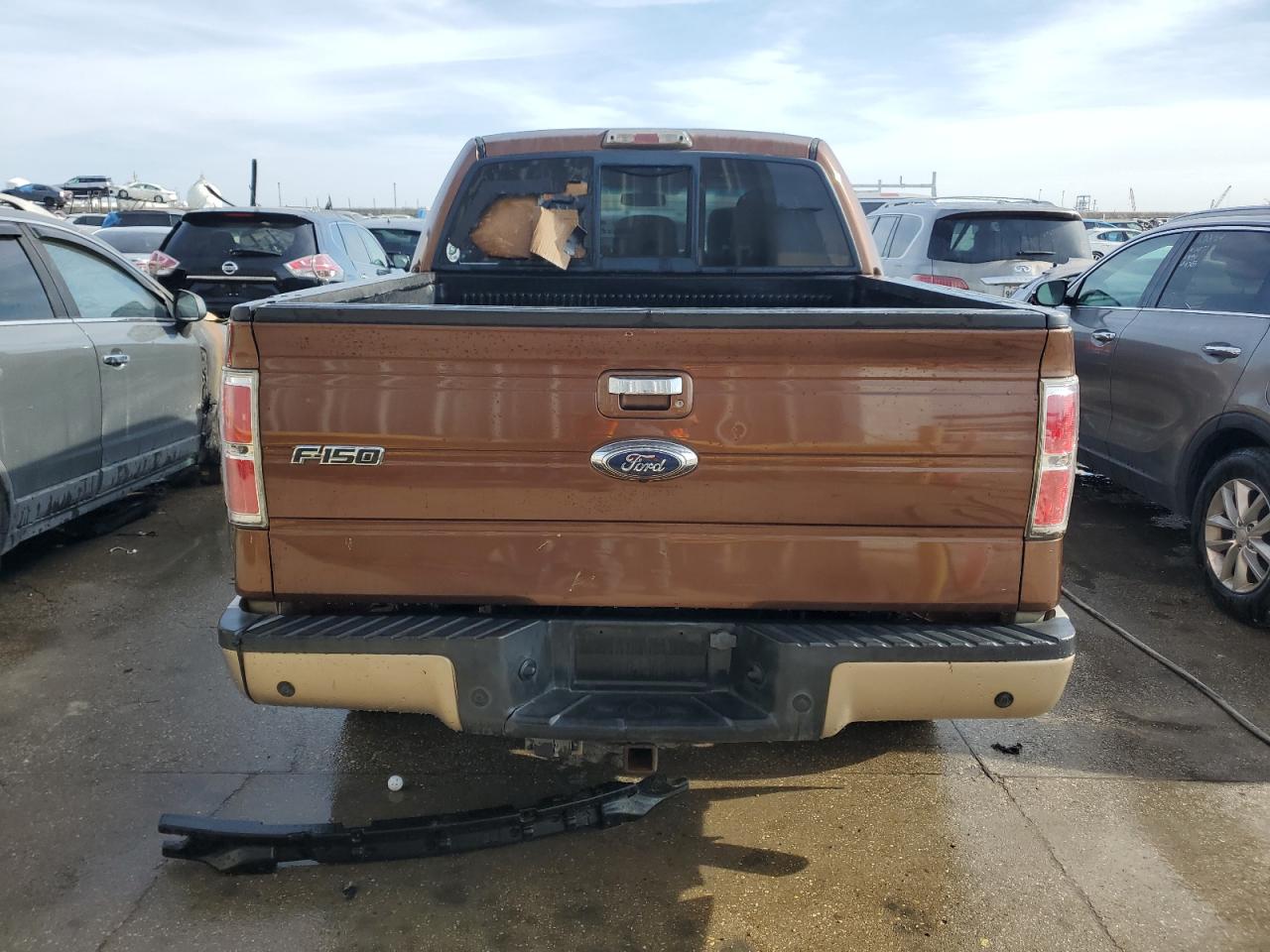2011 Ford F-150 VIN 1FTFW1ETXBFD20881 Copart auction photo, undercarriage damage thumbnail 6