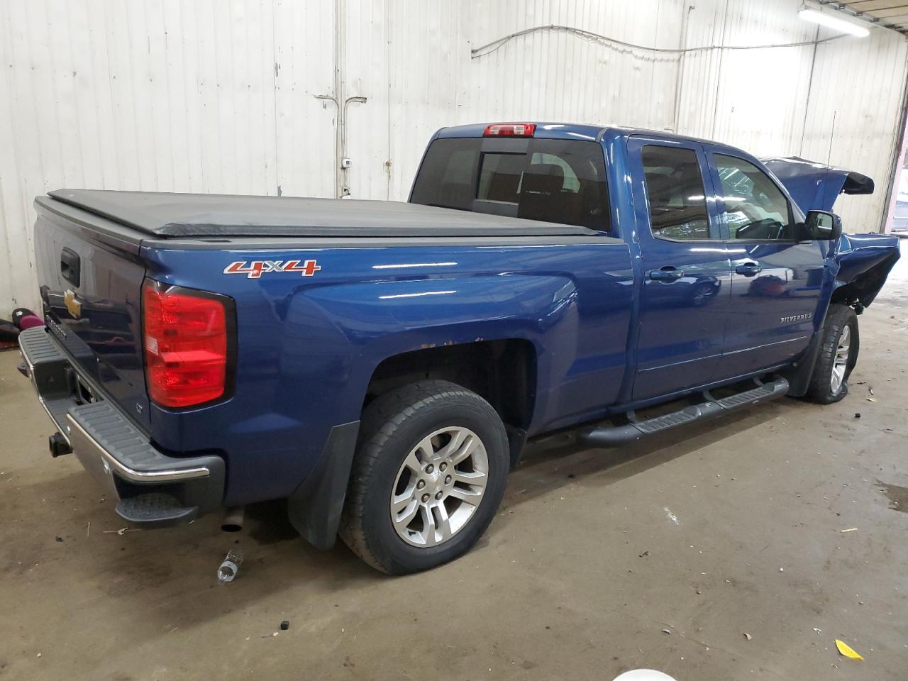 2015 Chevrolet Silverado VIN 1GCVKREC3FZ202729 Copart auction photo, front end / side damage thumbnail 3