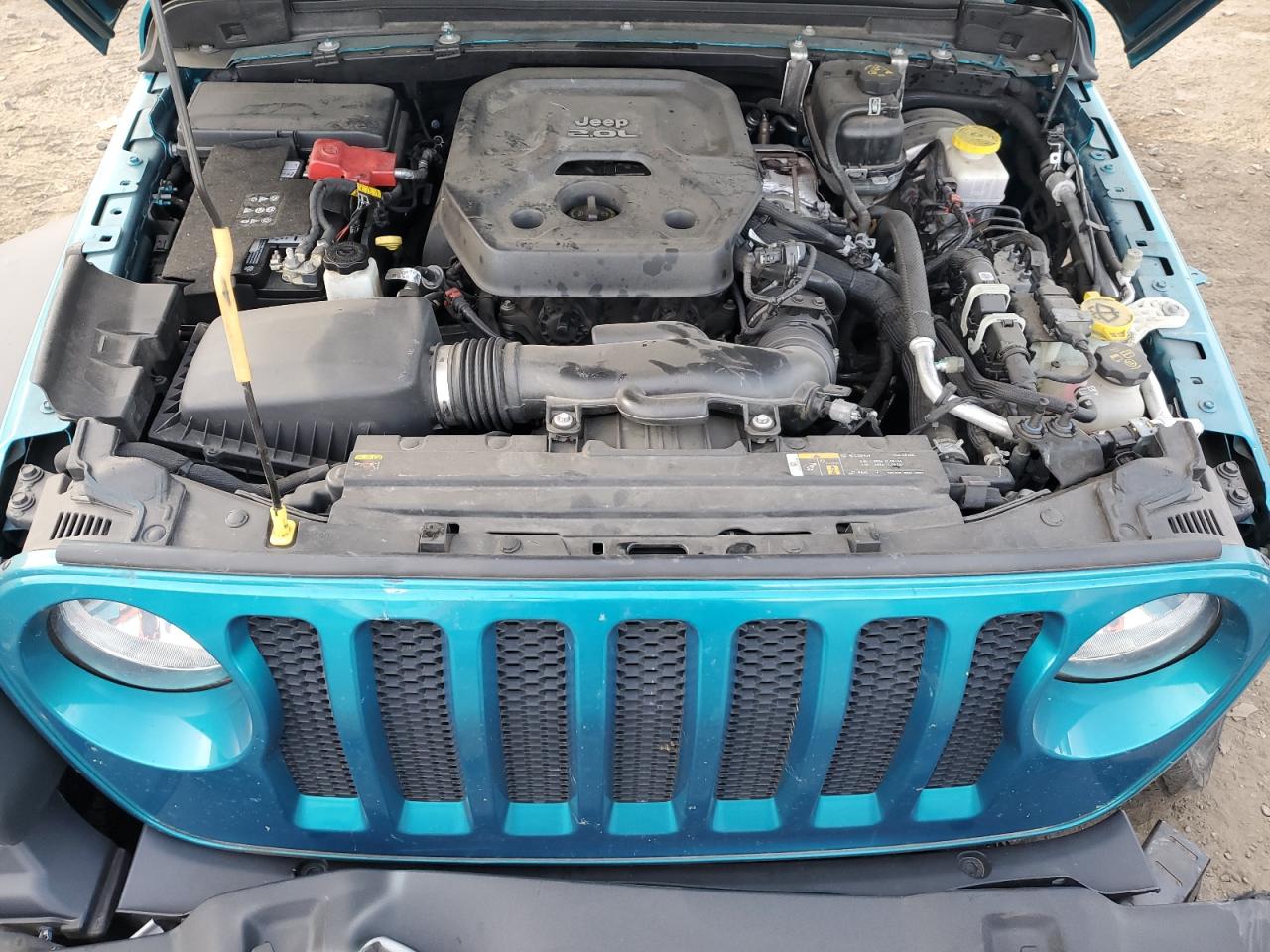 2020 Jeep Wrangler VIN 1C4GJXAN2LW328634 Copart auction photo, all over / undercarriage damage thumbnail 11