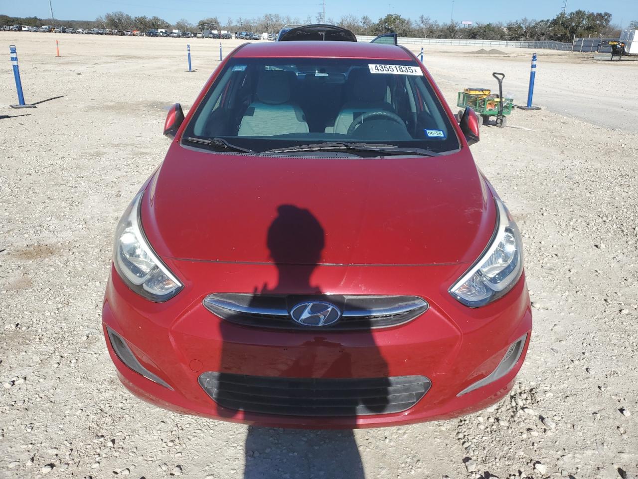 2016 Hyundai Accent VIN KMHCT4AE1GU967706 Copart auction photo, rear end / minor dent/scratches damage thumbnail 5