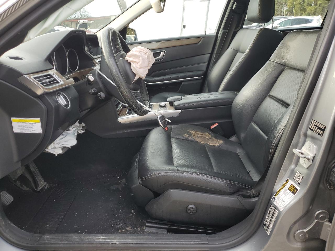 2014 Mercedes-Benz E-klasse VIN WDDHF8JBXEA923609 Copart auction photo, front end damage thumbnail 7