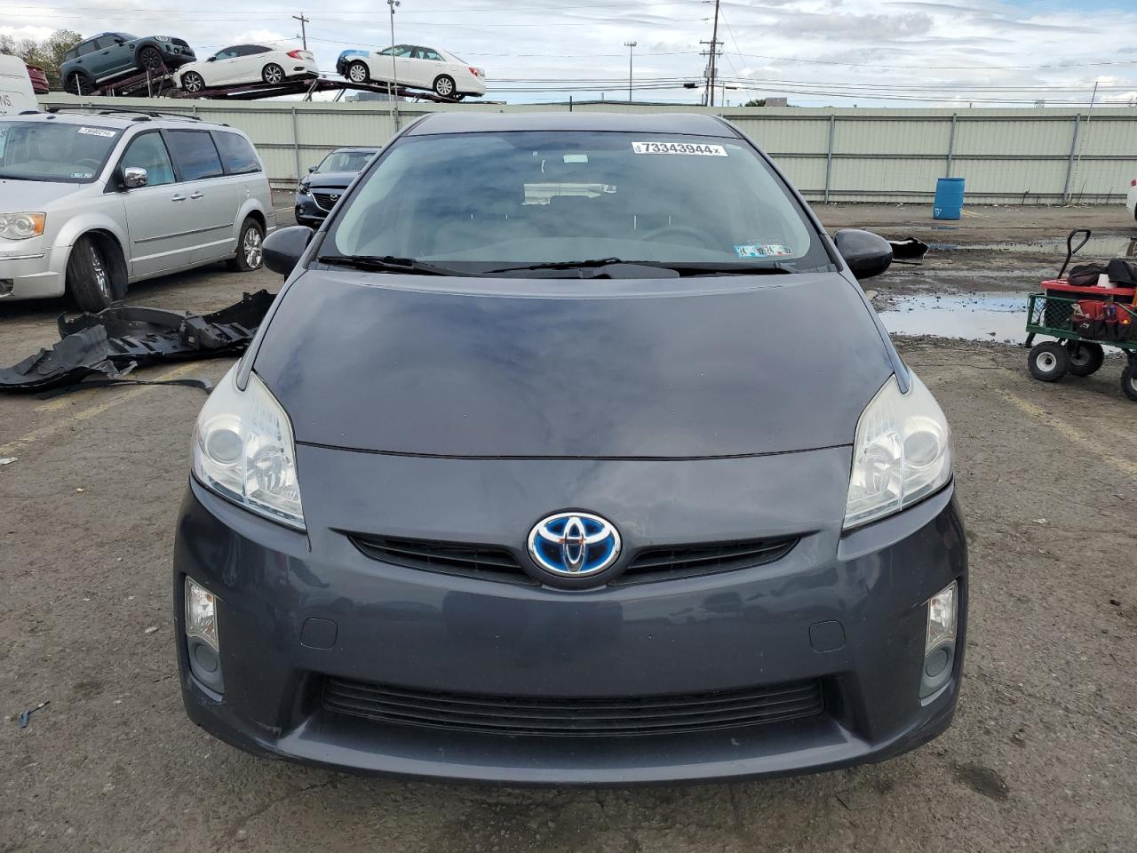 2011 Toyota Prius VIN JTDKN3DU1B1460676 Copart auction photo, rear end / front end damage thumbnail 5