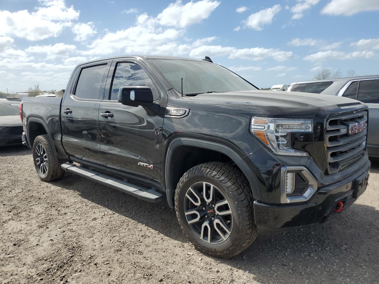 2021 GMC Sierra VIN 3GTP9EED1MG242973 Copart auction photo, vandalism / replaced vin damage thumbnail 4