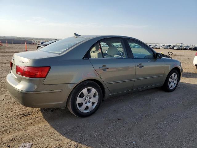 2009 Hyundai Sonata VIN 5NPET46C69H446028 Copart auction photo, side damage thumbnail 3