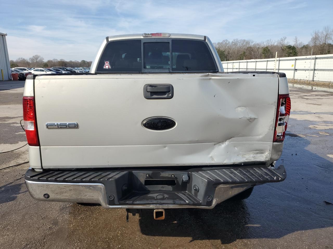2006 Ford F-150 VIN 1FTPW14566FA62680 Copart auction photo, rear end damage thumbnail 6
