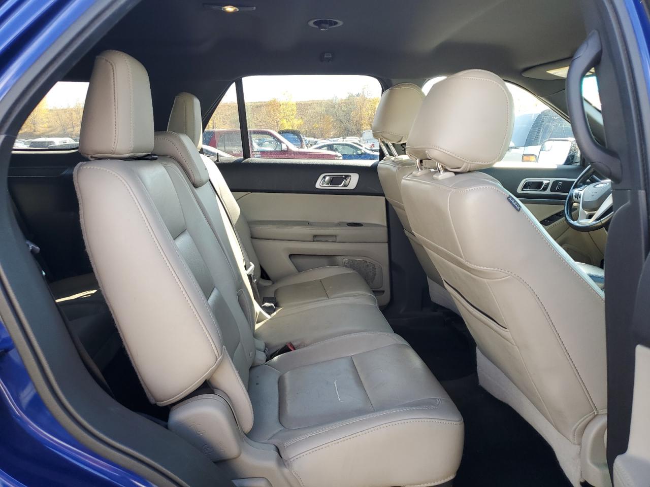 2013 Ford Explorer VIN 1FM5K8D82DGA19754 Copart auction photo, rear end / front end damage thumbnail 11