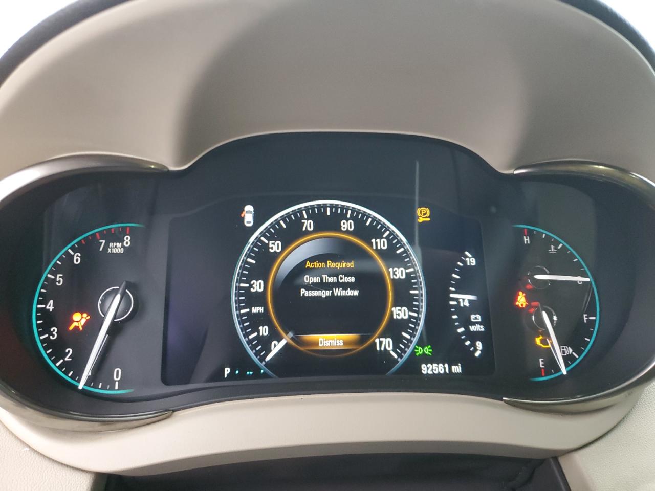 2015 Buick LaCrosse VIN 1G4GE5G31FF159642 Copart auction photo, front end / hail damage thumbnail 9