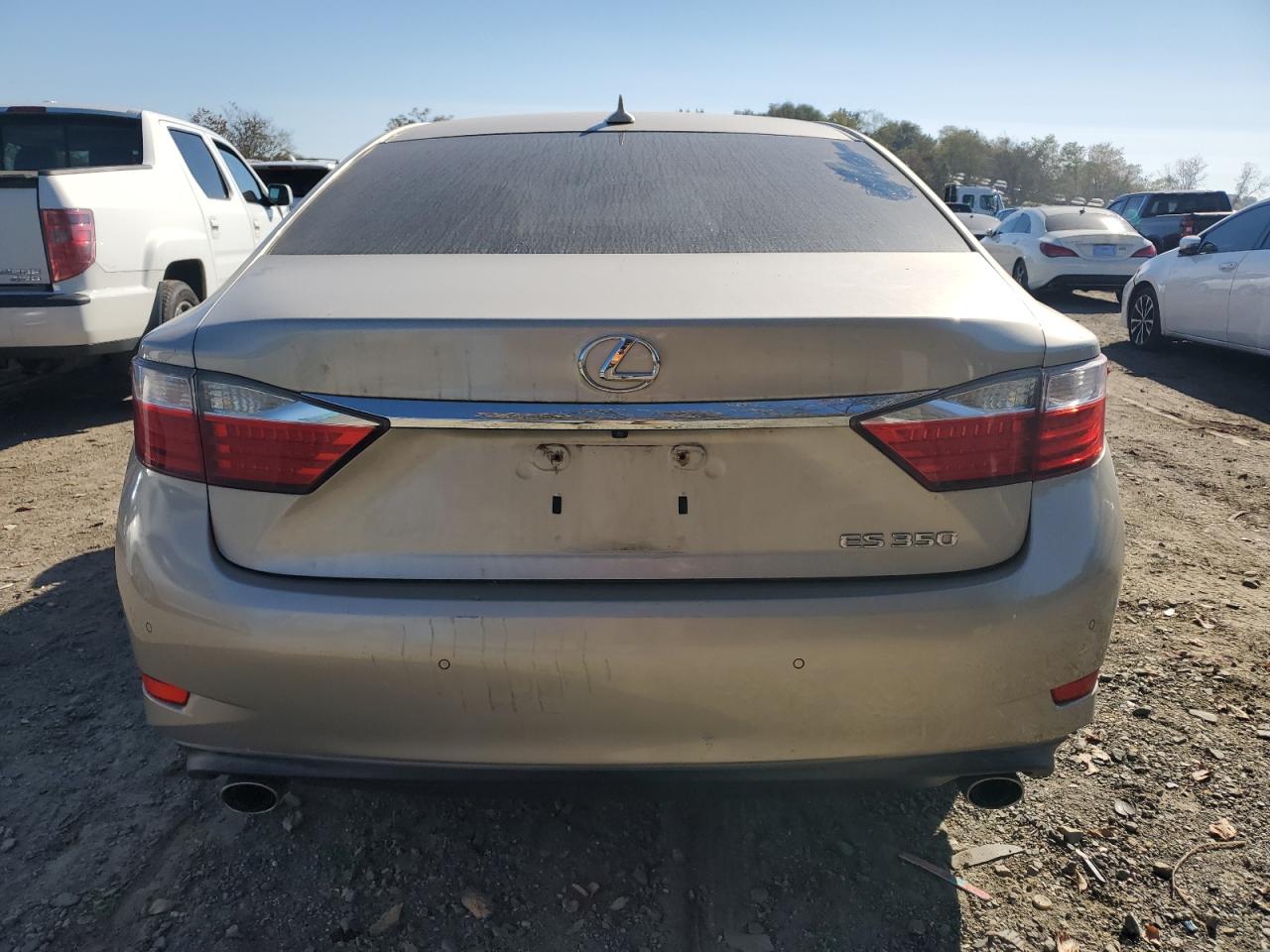 2013 Lexus ES VIN JTHBK1GG3D2068684 Copart auction photo, undercarriage / all over damage thumbnail 6