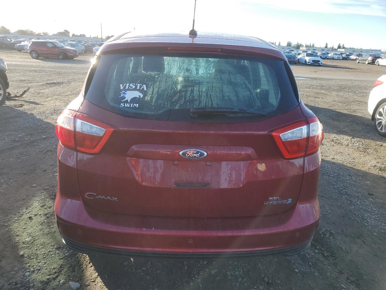 2014 Ford C-MAX VIN 1FADP5BU8EL513695 Copart auction photo, front end damage thumbnail 6