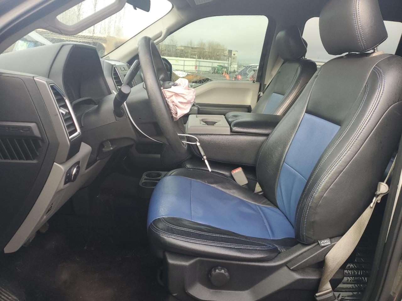 2017 Ford F-150 VIN 1FTEW1E81HFA36586 Copart auction photo, front end damage thumbnail 7