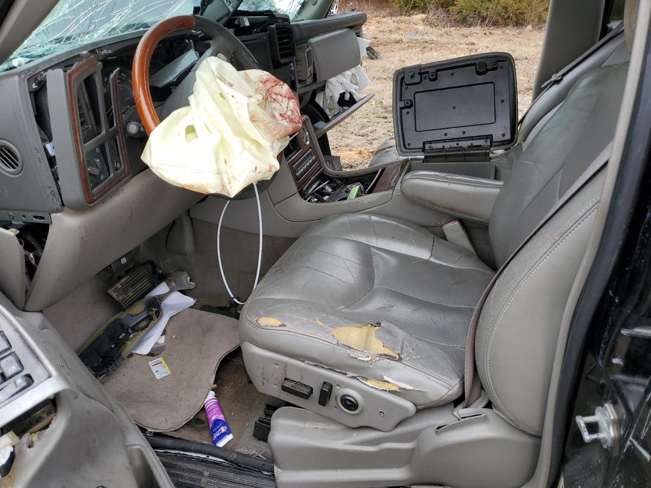 2005 Cadillac Escalade VIN 3GYEK62N25G168750 Copart auction photo, all over damage thumbnail 7