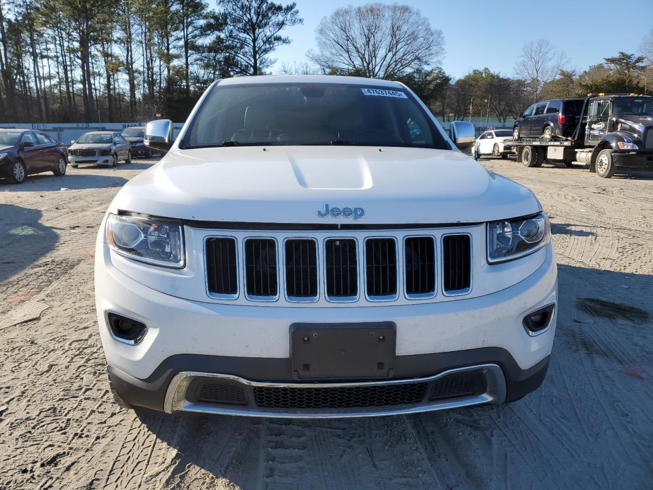 2014 Jeep Grand Cherokee VIN 1C4RJFBG6EC260006 Copart auction photo, rear end / minor dent/scratches damage thumbnail 5