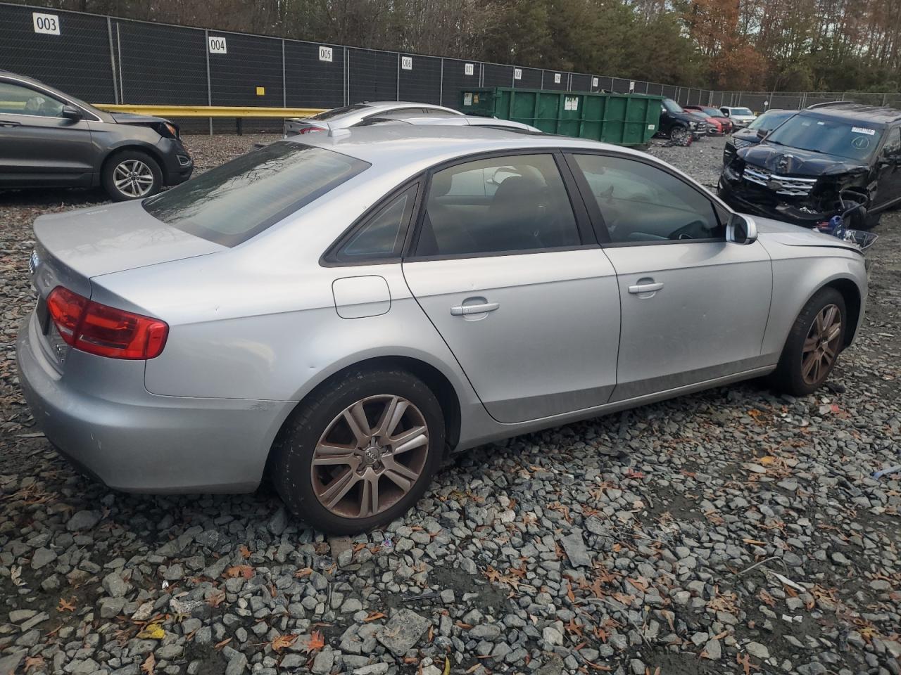 2010 Audi A4 VIN WAUBFAFL5AN038954 Copart auction photo, front end damage thumbnail 3