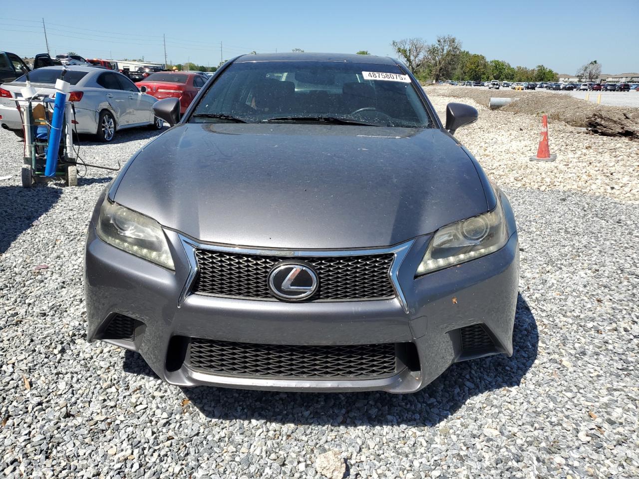 2013 Lexus GS VIN JTHBE1BL2D5023360 Copart auction photo, rear end damage thumbnail 5