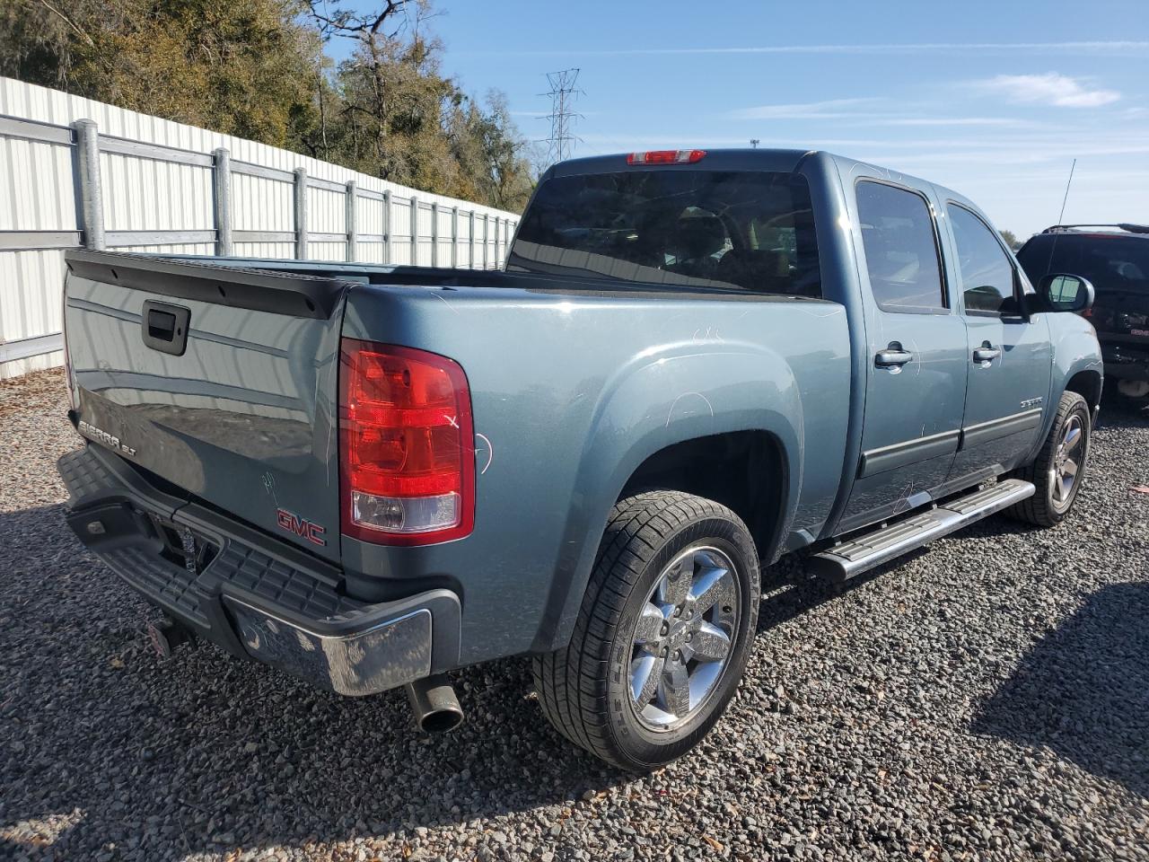 2012 GMC Sierra VIN 3GTP1WE09CG239621 Copart auction photo, rear end / side damage thumbnail 3