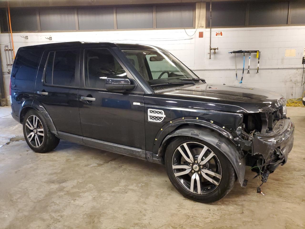 2012 Land Rover LR4 VIN SALAK2D43CA599717 Copart auction photo, front end damage thumbnail 4