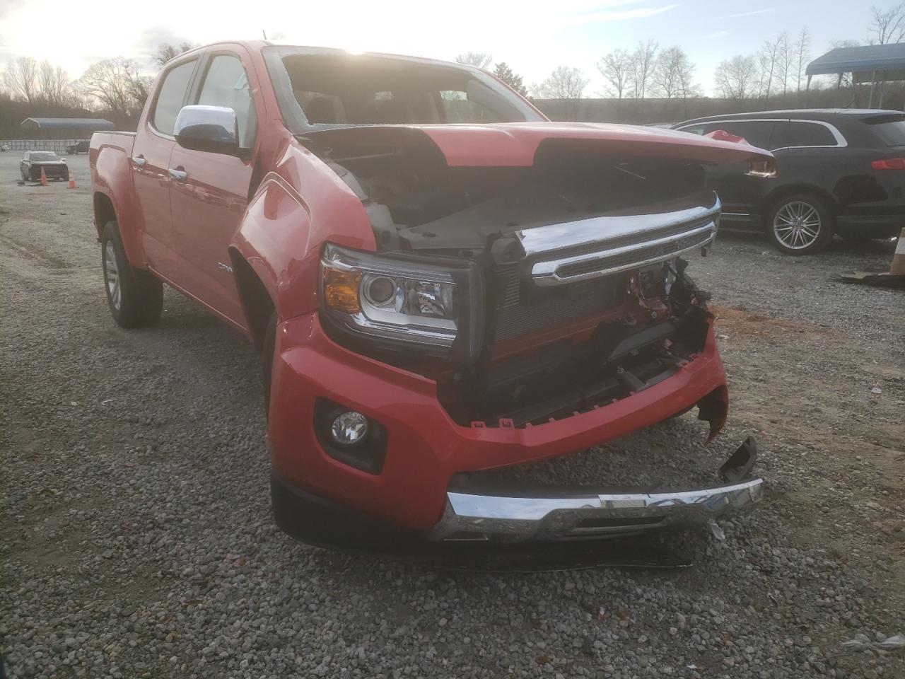2018 GMC Canyon VIN 1GTG5DEN9J1224326 Copart auction photo, all over damage thumbnail 4