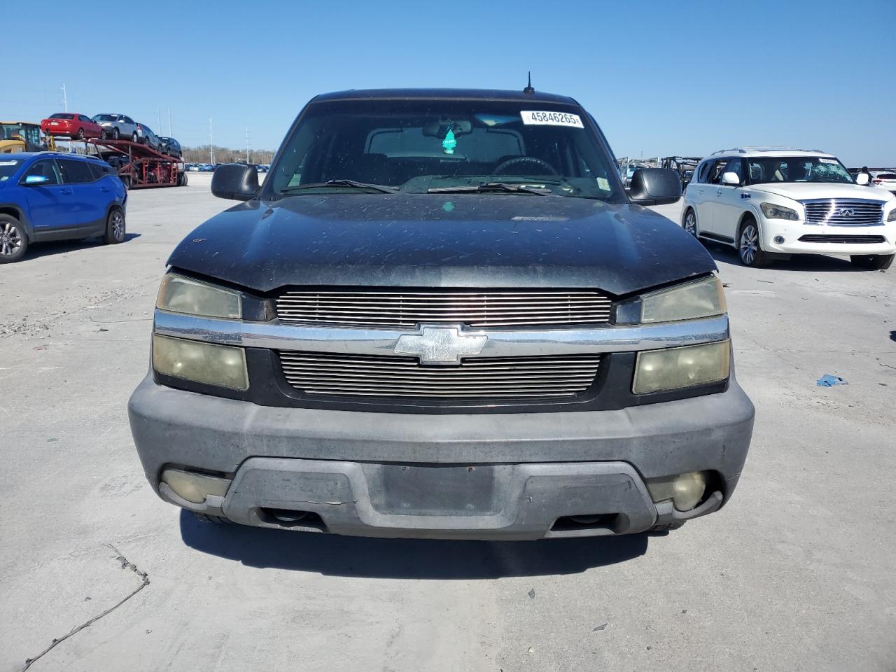 2003 Chevrolet Avalanche VIN 3GNEC13T23G116669 Copart auction photo, side damage thumbnail 5