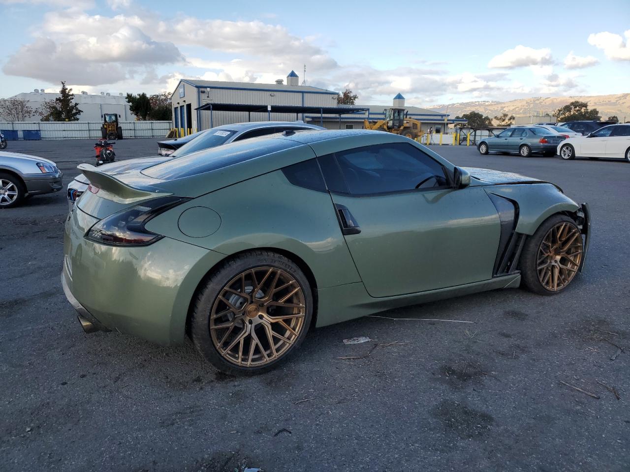 2017 Nissan 370Z VIN JN1AZ4EH5HM954234 Copart auction photo, front end damage thumbnail 3
