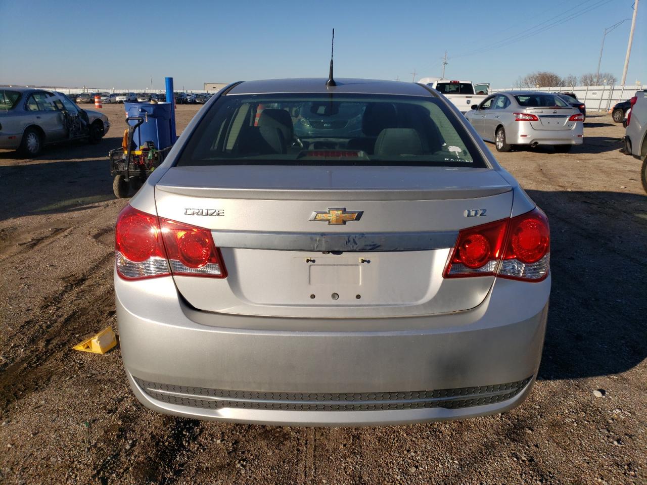 2014 Chevrolet Cruze VIN 1G1PG5SB6E7422206 Copart auction photo, hail damage thumbnail 6