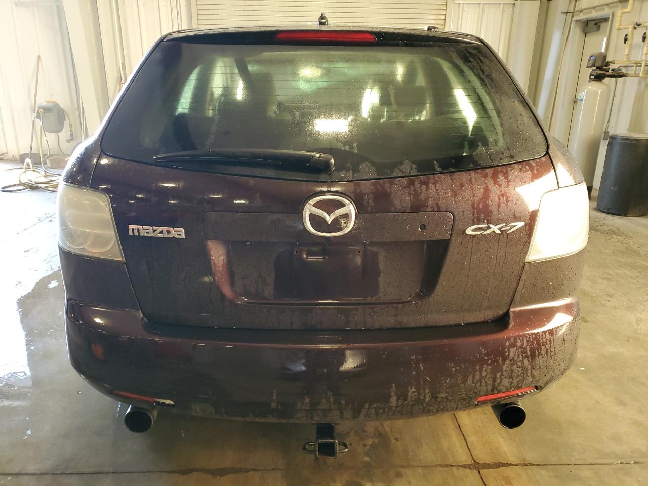 2007 Mazda CX-7 VIN JM3ER293270144803 Copart auction photo, rear end damage thumbnail 6