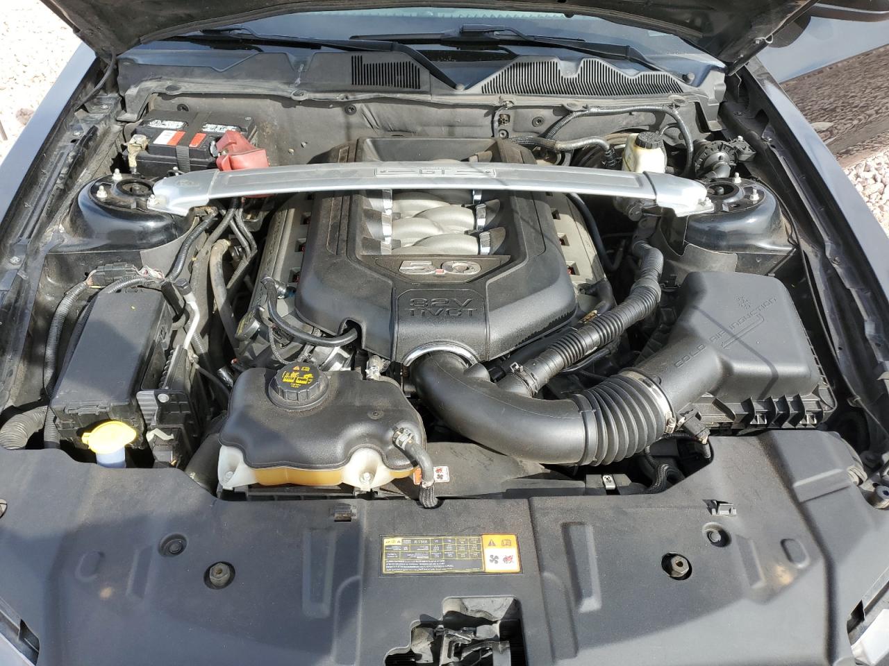 2014 Ford Mustang VIN 1ZVBP8CFXE5268869 Copart auction photo, side damage thumbnail 11
