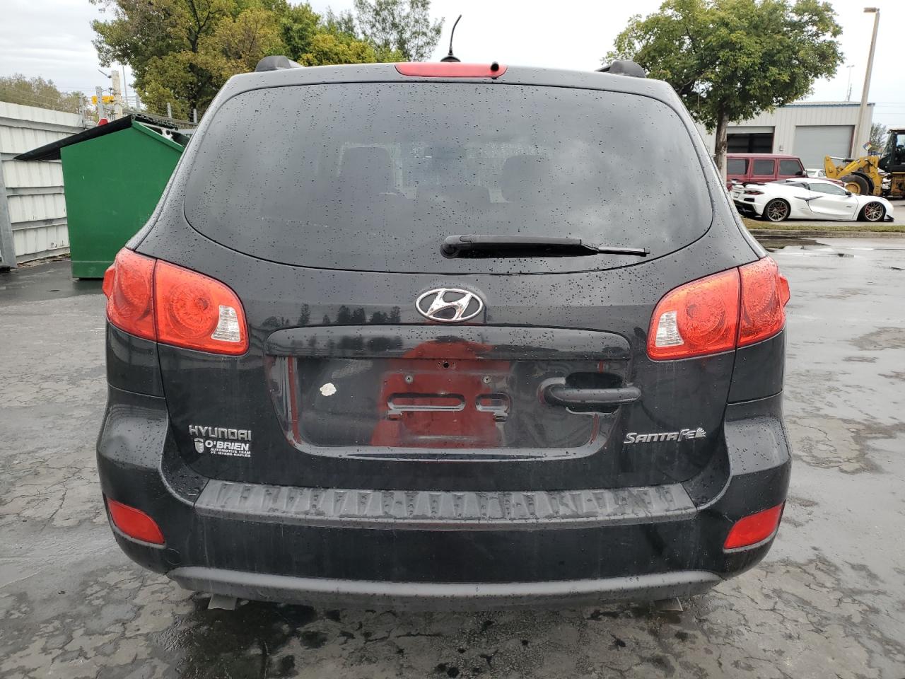 2009 Hyundai Santa Fe VIN 5NMSG13D39H298212 Copart auction photo, front end damage thumbnail 6