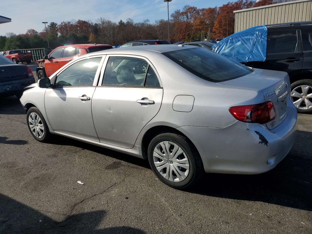 2010 Toyota Corolla VIN 2T1BU4EEXAC299870 Copart auction photo, front end damage thumbnail 2