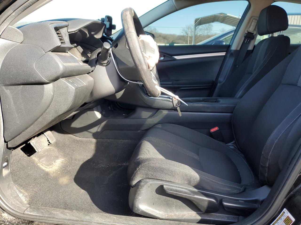 2016 Honda Civic VIN 2HGFC2F57GH552151 Copart auction photo, front end / rear end damage thumbnail 7